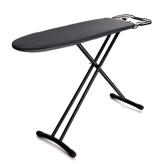 12''X36'' Hotel-Grade Large Ironing Board Metal Ironing Table with Clothes Rack and Vertical Iron Pad