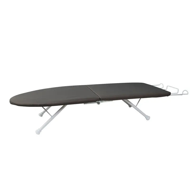 Foldable Mini Ironing Board with Cotton Cover Small Tabletop Wood Ironing Board with Iron Rest for Clothing Tools Cleaning