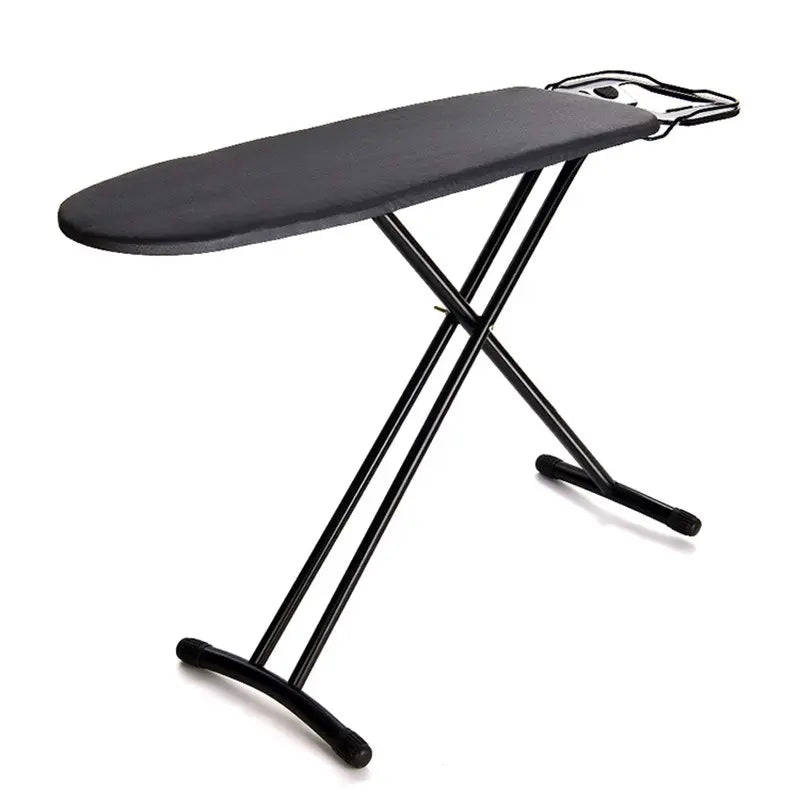 12''X36'' Hotel-Grade Large Ironing Board Metal Ironing Table with Clothes Rack and Vertical Iron Pad