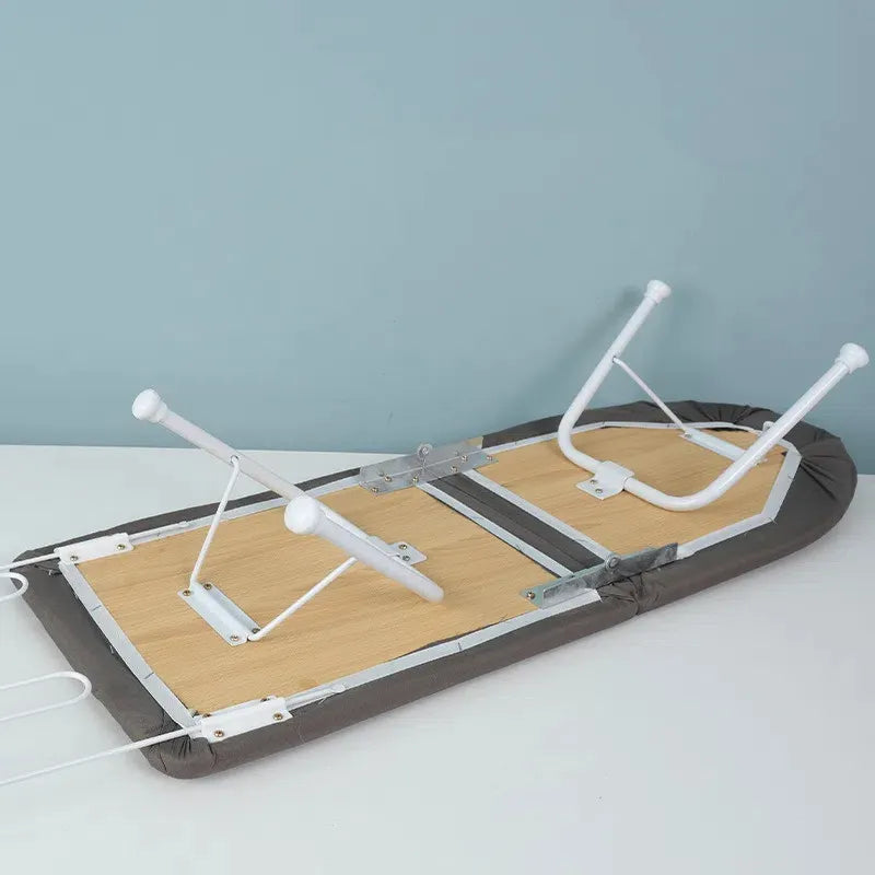 Foldable Mini Ironing Board with Cotton Cover Small Tabletop Wood Ironing Board with Iron Rest for Clothing Tools Cleaning