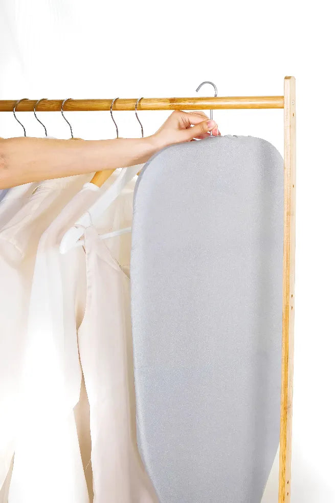 High Quality Folding Ironing Board with Heat Resistant Cover Built-in Iron for Clothing Use