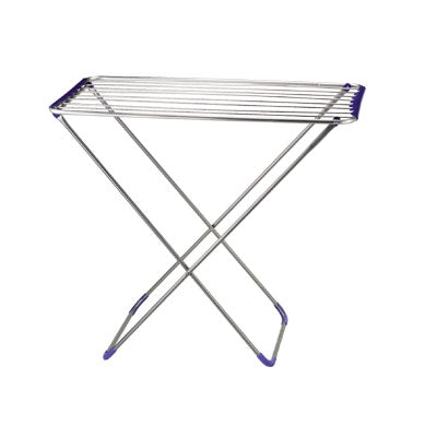 2020 bestseller Standing Rack Metal Balcony clothes hanger folding drying rack cloth with expandable wings