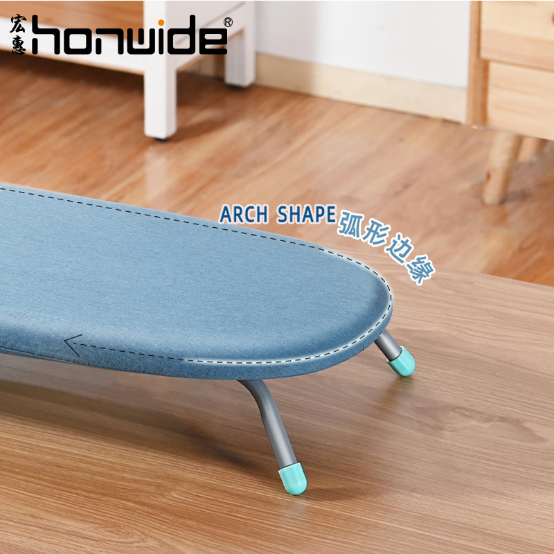 New Design Foldable Tabletop Ironing Board, Hanging Storage,With Cotton Cover And Felt Padding, Household, Dorm