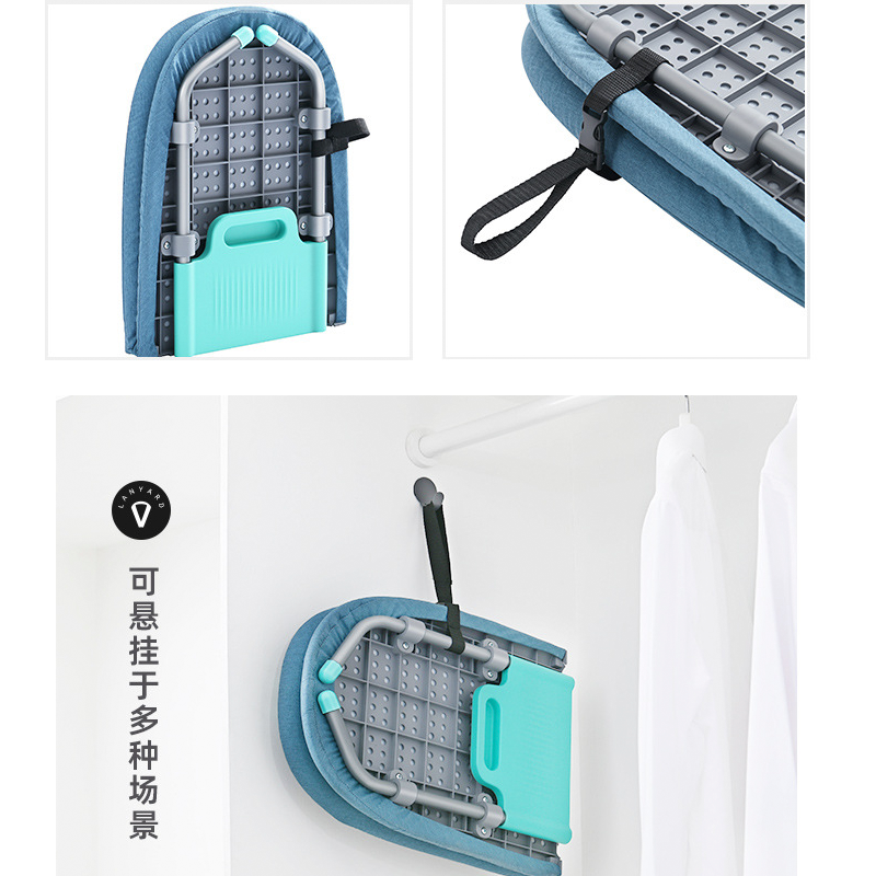 New Design Foldable Tabletop Ironing Board, Hanging Storage,With Cotton Cover And Felt Padding, Household, Dorm