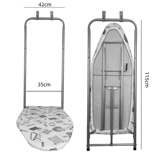 Cheap Price Wall Mounted Ironing Board with Steel Mesh Top Convenient Folding Iron Table for Bathroom Use