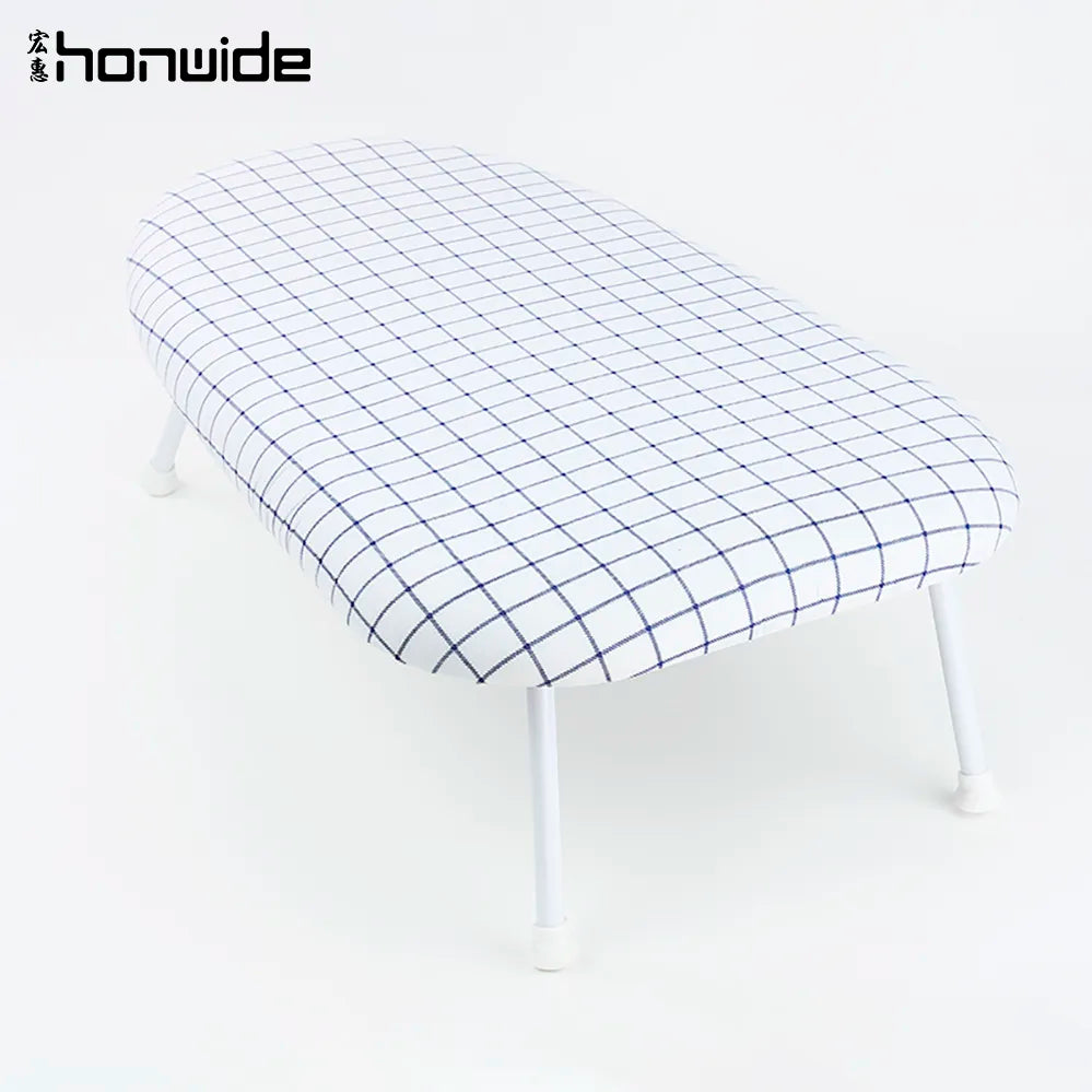Mini 100% Cotton and Heat Resistant Cover Folding Ironing Board for Wardrobe and Bathroom Cleaning Europe Style Design