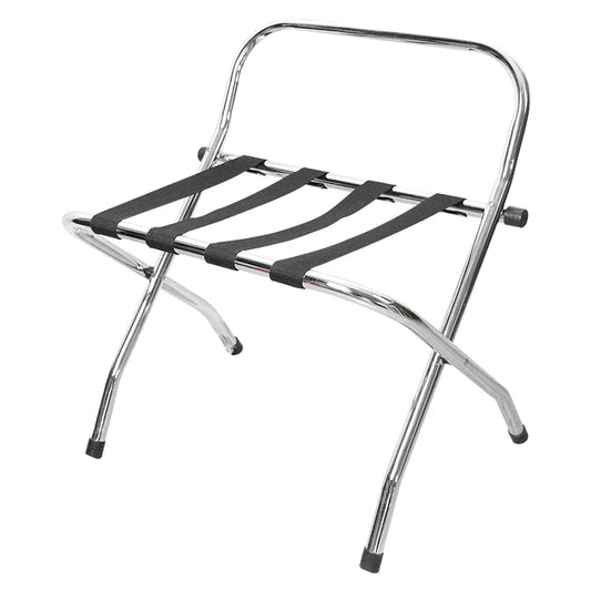 Household Sundries Foldable Metal Suitcase Stand Luggage Rack for Guest Room Use