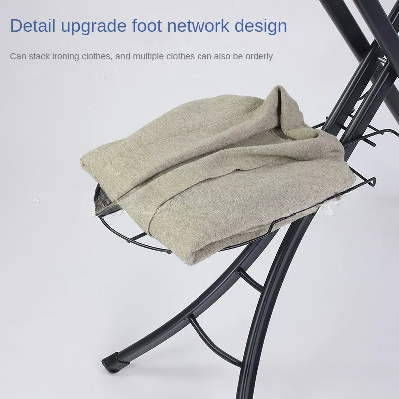 Heavy-Duty Transformable Folding Ironing Board with Iron Rest Clothing Use Ladder Ironing Boards